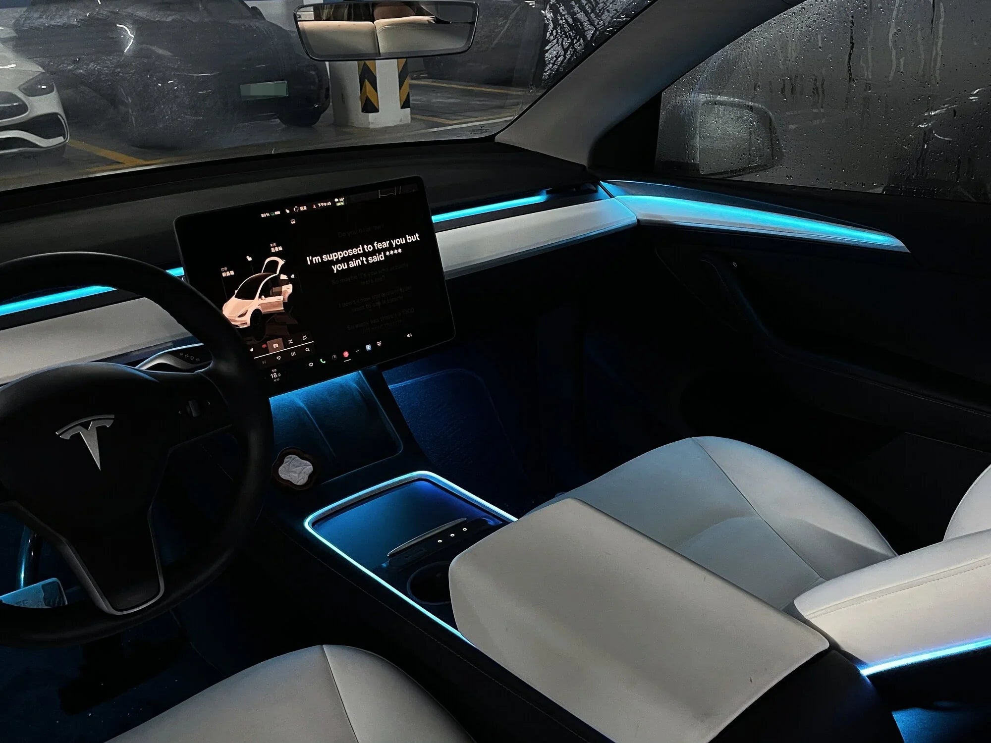 Ambient Lighting Kit For 2019-2025 Tesla Model 3 & Model Y