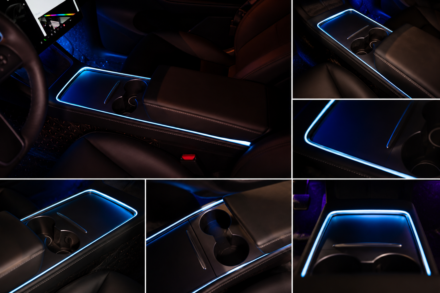Armrest Light for Tesla Model3 & Y (2019-2024)