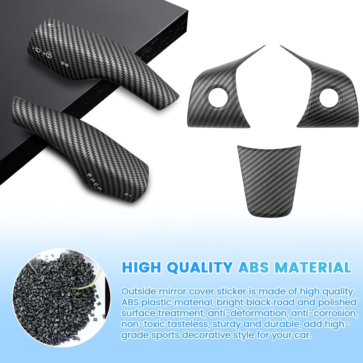 Standard Carbon Fiber Interior Trim Kit for Tesla Model 3 & Model Y