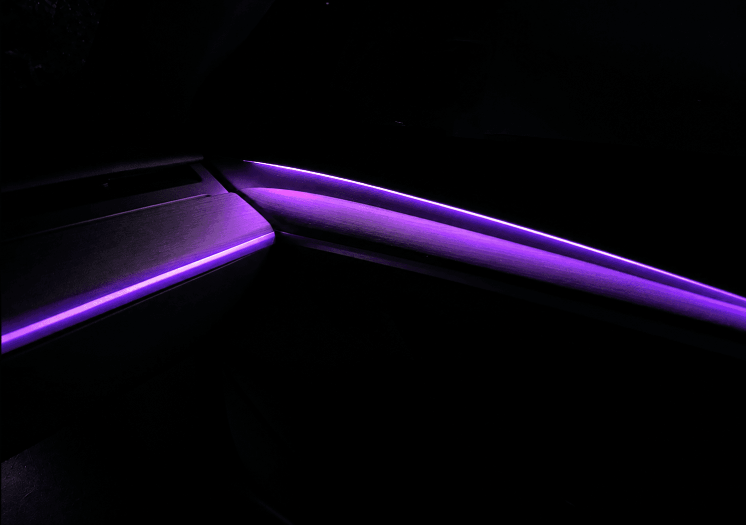 LightingBugTech Front Door Ambient Lights for Tesla Model 3 & Model Y (2019–2025)