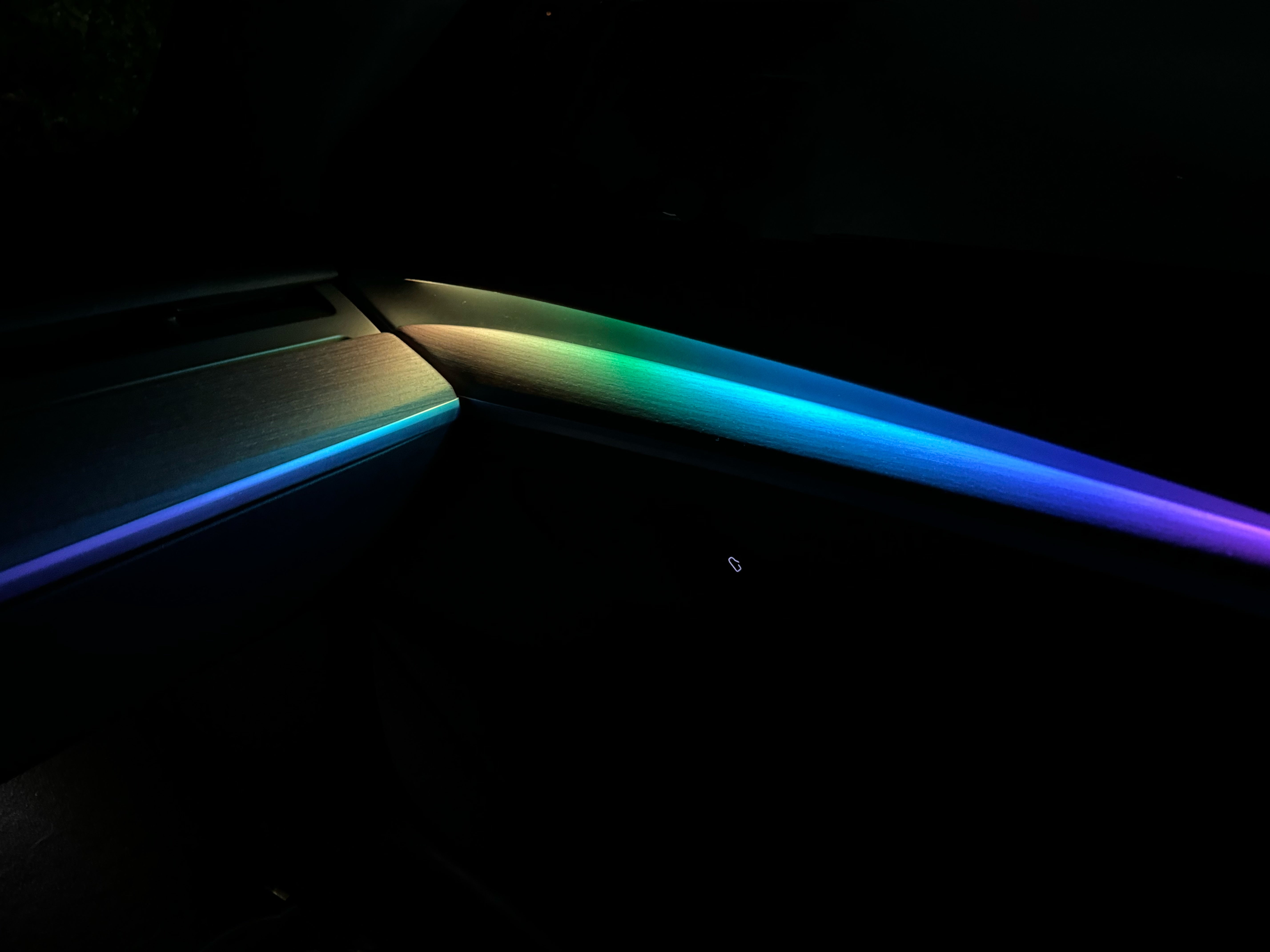 Tesla Front Door Lights
