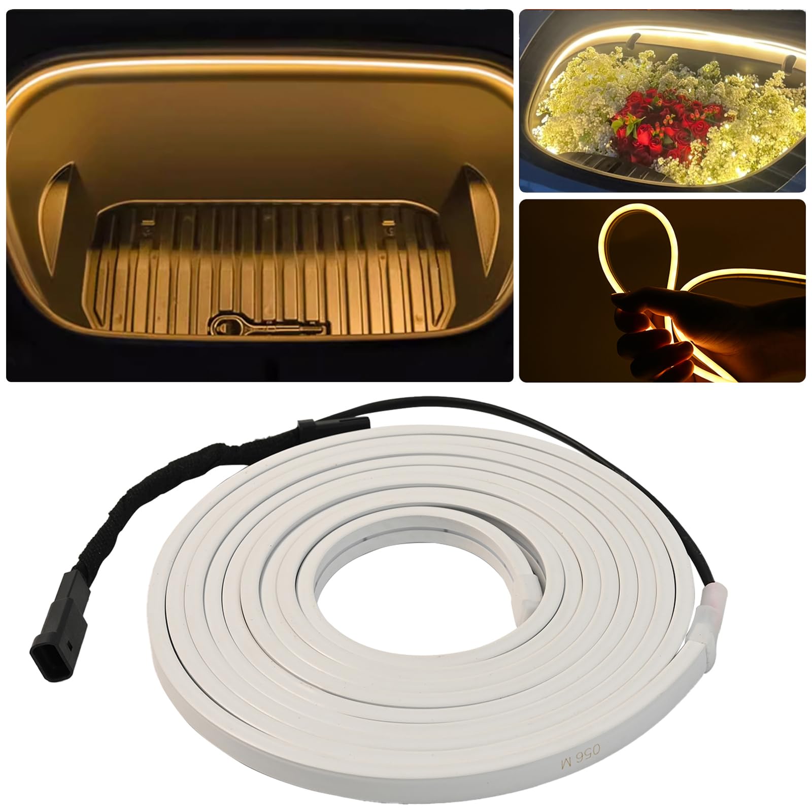 LightingBug Front Trunk Light for Model3&Y ambient lighting strip for car front trunk illumination