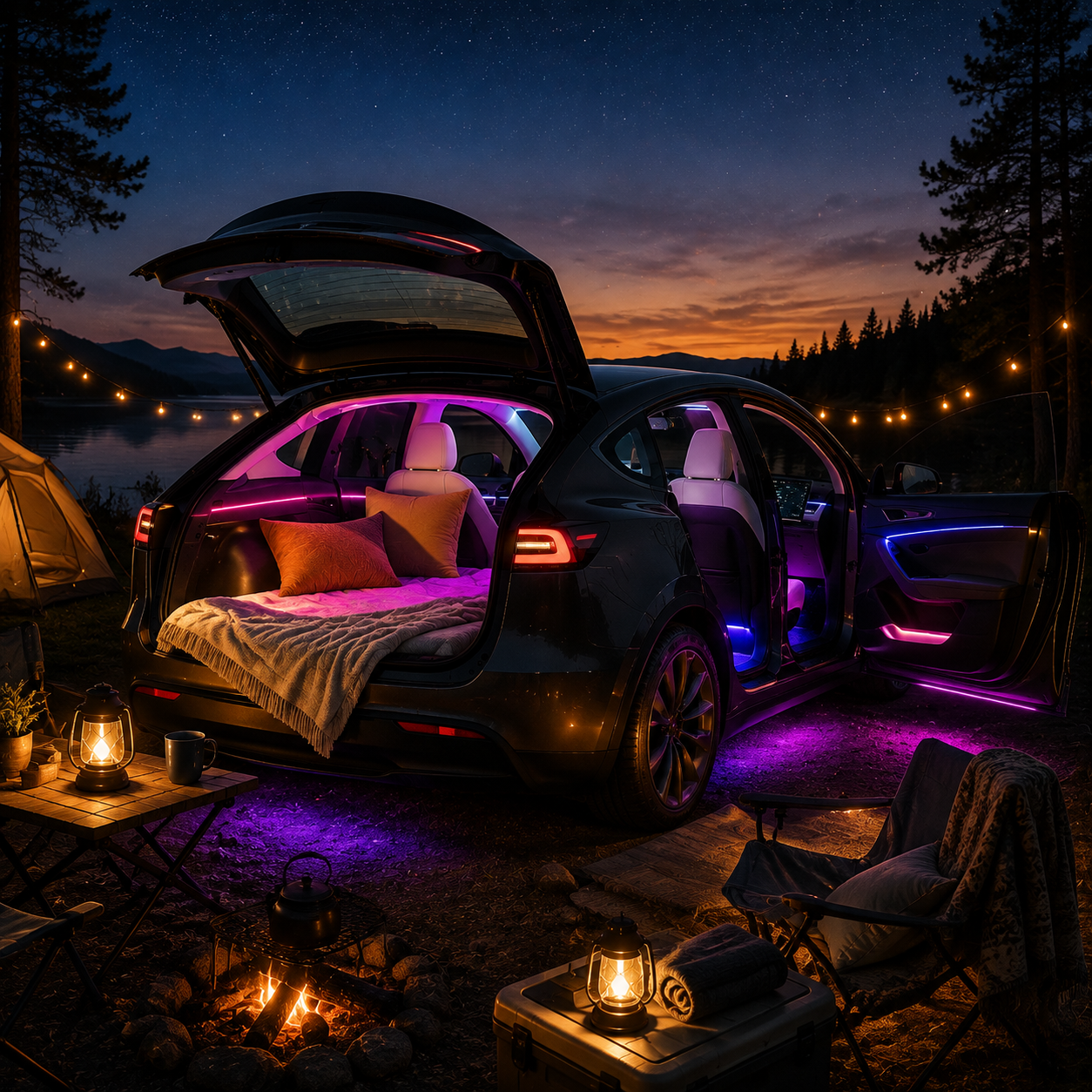 Best Tesla Camping Accessories in 2026: Upgrade Your Tesla Camping Experience