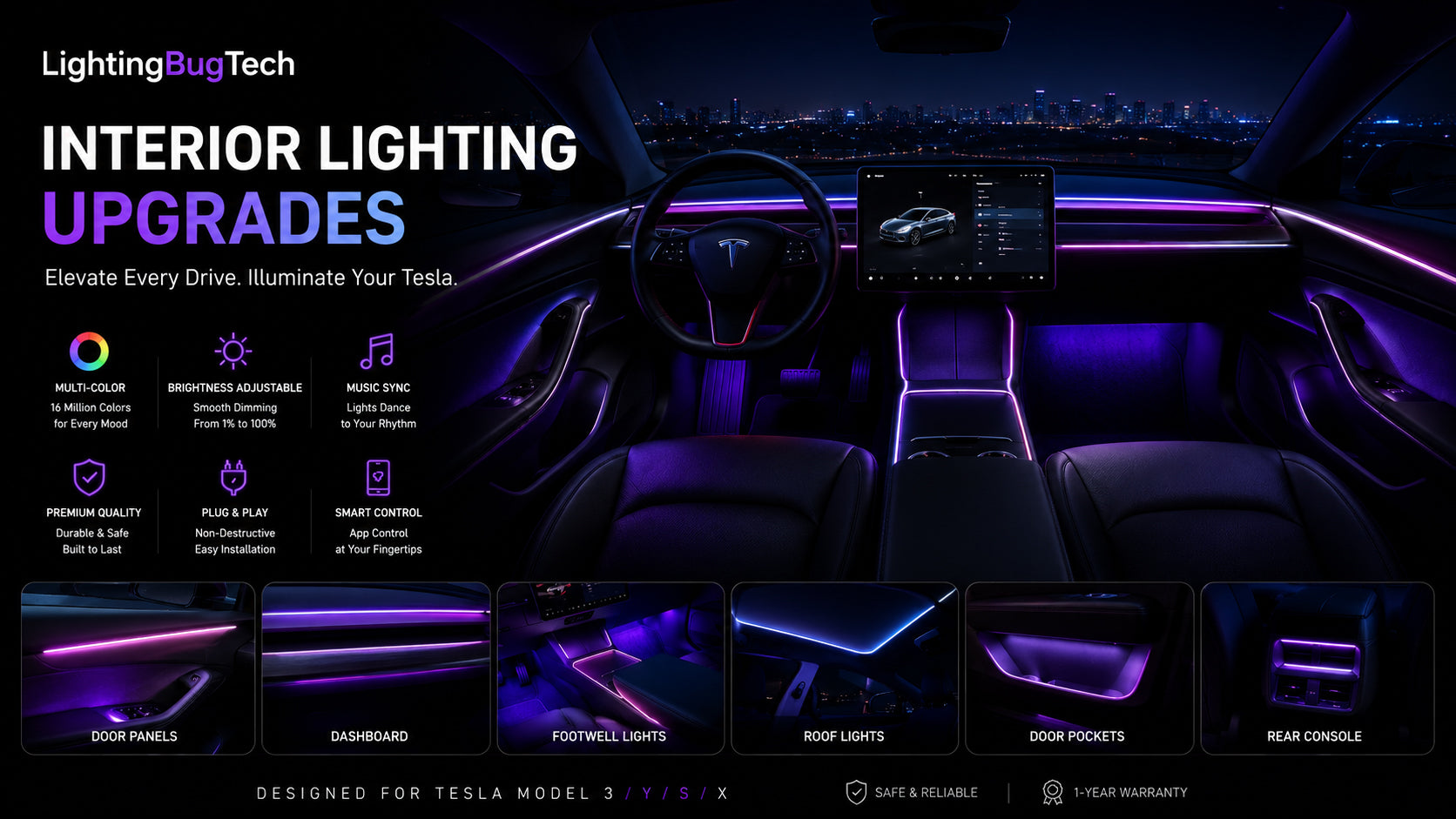 Tesla Lighting Parts