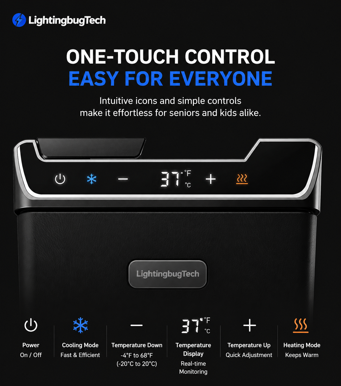 Tesla Model Y Juniper Rear Center Console Refrigerator 3.6L Portable Cooler & Warmer Mini Fridge (2025–2026)