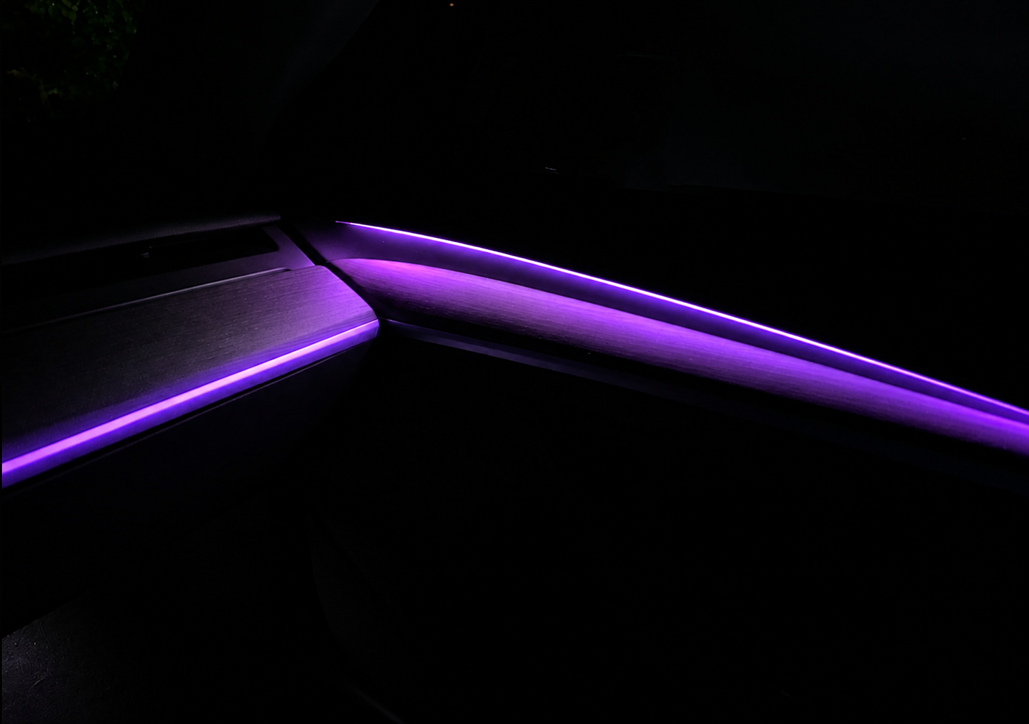 LightingBugTech Front Door Ambient Lights for Tesla Model 3 &  Model Y (2019–2025)