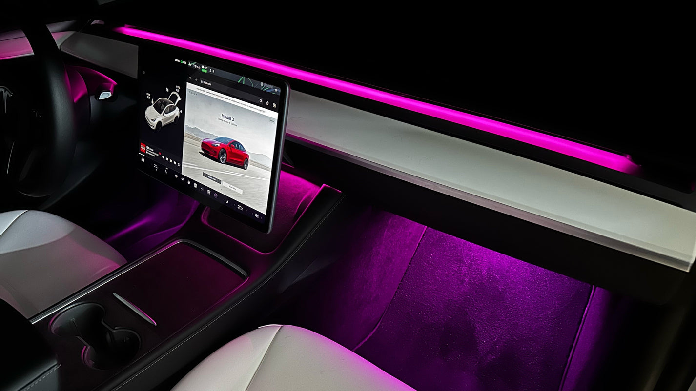 Tesla ambient light for Model3&Y (20192023) Premium kit